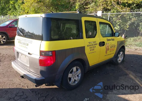 2003 Honda Element Ex из США, поврежденный, VIN 5J6YH28683L032563